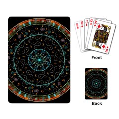 Mandala - 0008b - The Coffee Eye Playing Cards Single Design (rectangle) by WetdryvacsLair