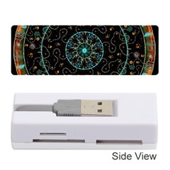 Mandala - 0008b - The Coffee Eye Memory Card Reader (stick) by WetdryvacsLair