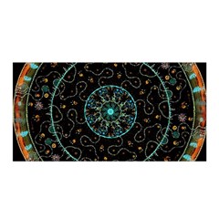 Mandala - 0008b - The Coffee Eye Satin Wrap by WetdryvacsLair