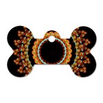 Mandala - 0009 - A Fast 24 Dog Tag Bone (One Side) Front