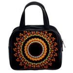 Mandala - 0009 - A Fast 24 Classic Handbag (Two Sides) Front