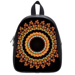 Mandala - 0009 - A Fast 24 School Bag (small) by WetdryvacsLair