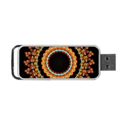 Mandala - 0009 - A Fast 24 Portable Usb Flash (one Side) by WetdryvacsLair