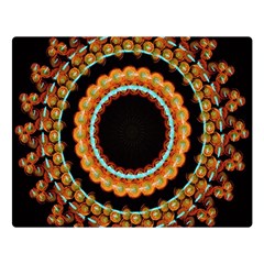 Mandala - 0009 - A Fast 24 Double Sided Flano Blanket (large)  by WetdryvacsLair