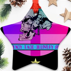 Emergency Taco Delivery Service Ornament (star) by WetdryvacsLair