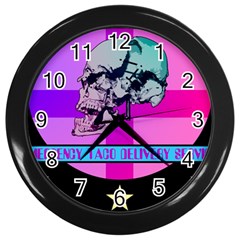 Emergency Taco Delivery Service Wall Clock (black) by WetdryvacsLair