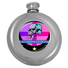 Emergency Taco Delivery Service Round Hip Flask (5 Oz) by WetdryvacsLair