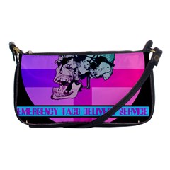 Emergency Taco Delivery Service Shoulder Clutch Bag by WetdryvacsLair