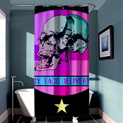 Emergency Taco Delivery Service Shower Curtain 36  X 72  (stall)  by WetdryvacsLair