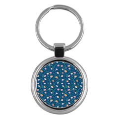 Unusual Flowers Key Chain (round) by SychEva