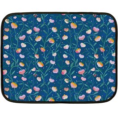 Unusual Flowers Fleece Blanket (mini) by SychEva