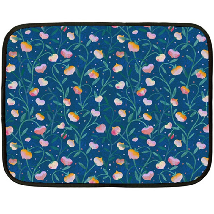 Unusual Flowers Fleece Blanket (Mini)