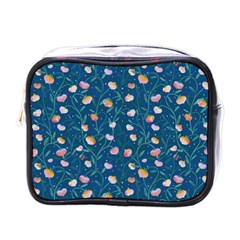 Unusual Flowers Mini Toiletries Bag (one Side) by SychEva