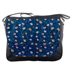 Unusual Flowers Messenger Bag by SychEva