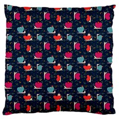 D52f0637-744d-4ef4-ba98-88c2841689d2 Large Cushion Case (one Side) by SychEva