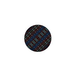 Multicolored Mosaic Print Pattern 1  Mini Magnets by dflcprintsclothing