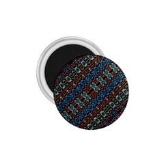 Multicolored Mosaic Print Pattern 1 75  Magnets