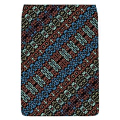 Multicolored Mosaic Print Pattern Removable Flap Cover (l) by dflcprintsclothing