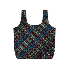 Multicolored Mosaic Print Pattern Full Print Recycle Bag (s) by dflcprintsclothing