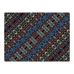 Multicolored Mosaic Print Pattern Double Sided Flano Blanket (mini)  by dflcprintsclothing