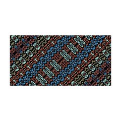 Multicolored Mosaic Print Pattern Yoga Headband by dflcprintsclothing