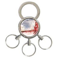 Golden Gate Bridge 3-ring Key Chain by goljakoff