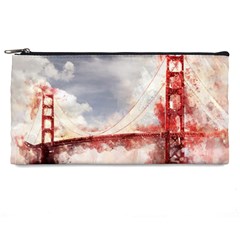 Golden Gate Bridge Pencil Case by goljakoff