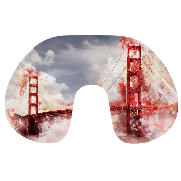 Golden Gate bridge Travel Neck Pillow