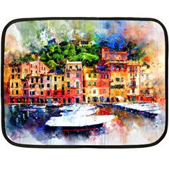 Pier Fleece Blanket (mini) by goljakoff