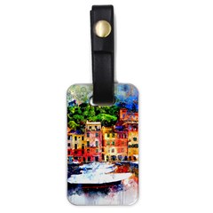 Pier Luggage Tag (one Side) by goljakoff