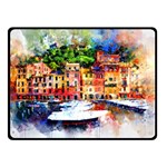 Pier Double Sided Fleece Blanket (Small)  45 x34  Blanket Front