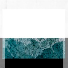 Green Blue Sea Rectangular Jigsaw Puzzl by goljakoff