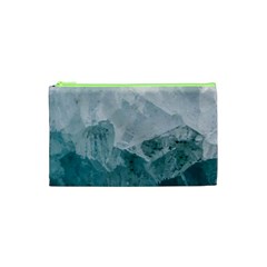 Green Blue Sea Cosmetic Bag (xs) by goljakoff