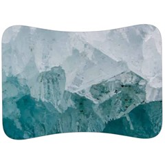 Green Blue Sea Velour Seat Head Rest Cushion by goljakoff