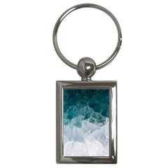 Blue Sea Key Chain (rectangle) by goljakoff