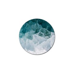 Blue Sea Golf Ball Marker by goljakoff