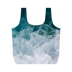 Blue Sea Full Print Recycle Bag (m) by goljakoff