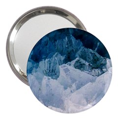 Blue Sea Waves 3  Handbag Mirrors by goljakoff