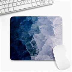 Storm blue ocean Large Mousepads