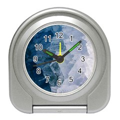 Storm blue ocean Travel Alarm Clock