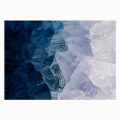 Storm blue ocean Large Glasses Cloth (2 Sides)