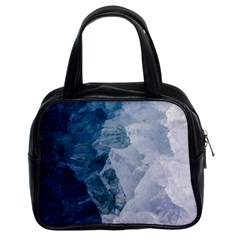 Storm blue ocean Classic Handbag (Two Sides)