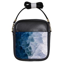 Storm blue ocean Girls Sling Bag