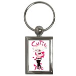 Cutie-Angel Key Chain (Rectangle) Front