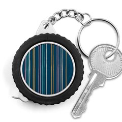 Multicolored Stripes On Blue Measuring Tape by SychEva