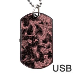 Plasma Storm Dog Tag Usb Flash (two Sides) by MRNStudios