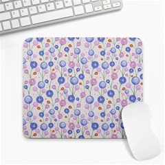 Watercolor Dandelions Large Mousepads by SychEva