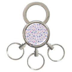 Watercolor Dandelions 3-ring Key Chain by SychEva