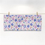 Watercolor Dandelions Hand Towel Front