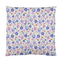 Watercolor Dandelions Standard Cushion Case (one Side) by SychEva